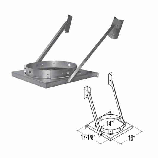 12'' DuraTech Tee Bracket - 12DT-TSB