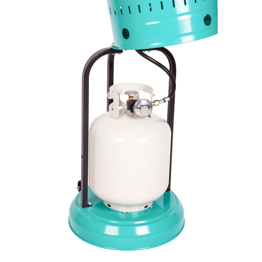 Aqua Blue Powder Coated Patio Heater