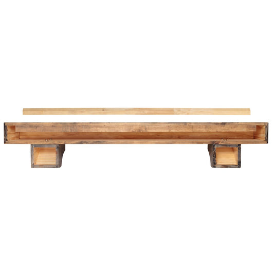 60" Shenandoah Fireplace Shelf by Pearl Mantels - Dune Distressed Finish
