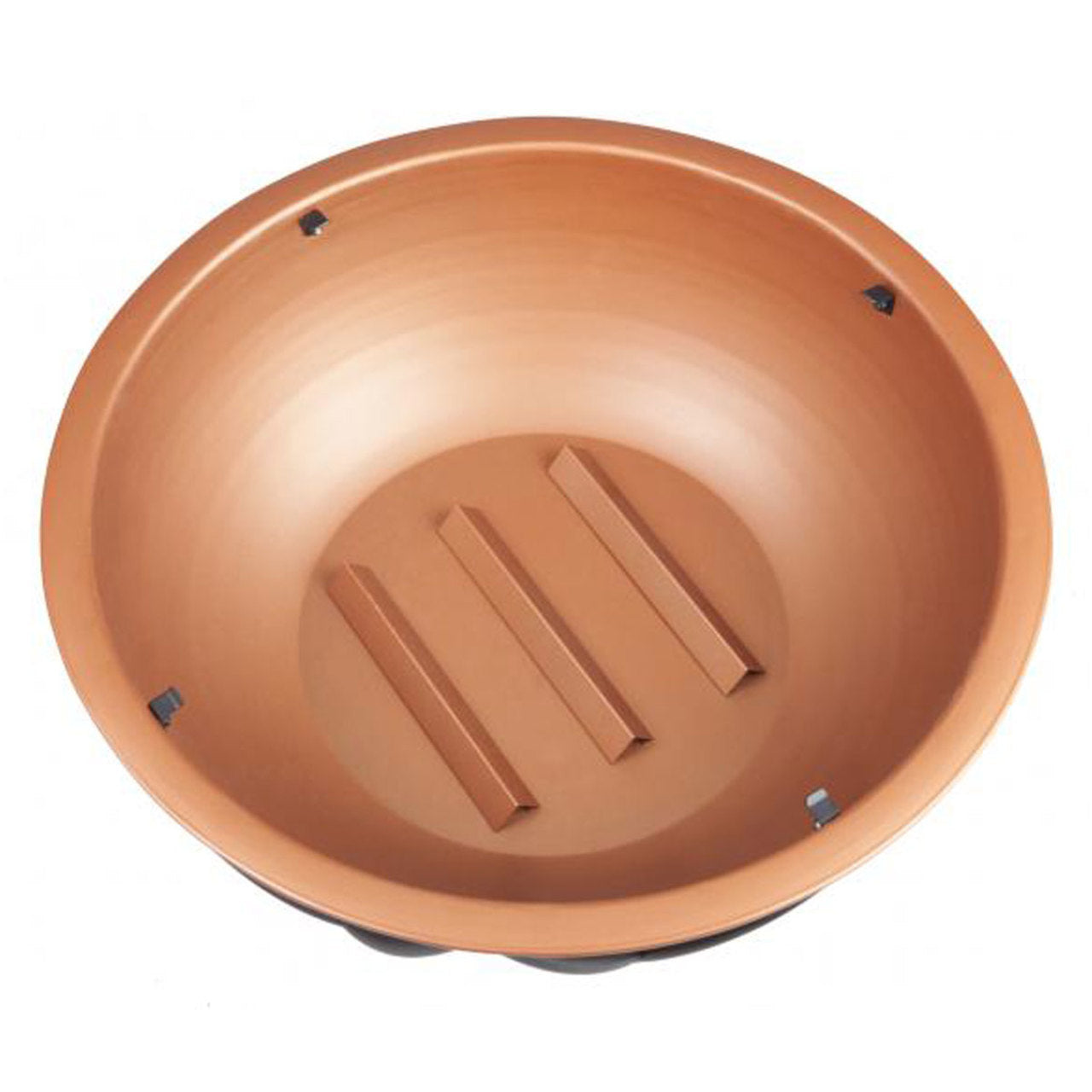 Barzelonia Round Copper Look Fire Pit