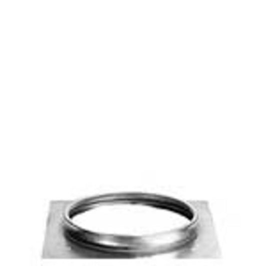 8" DuraLiner Oval Flat Stove Connector