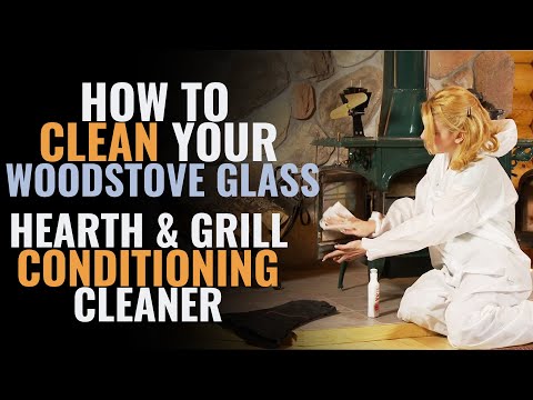 Stove, Grill & Hearth Conditioning Glass Cleaner, 8 fl. oz.