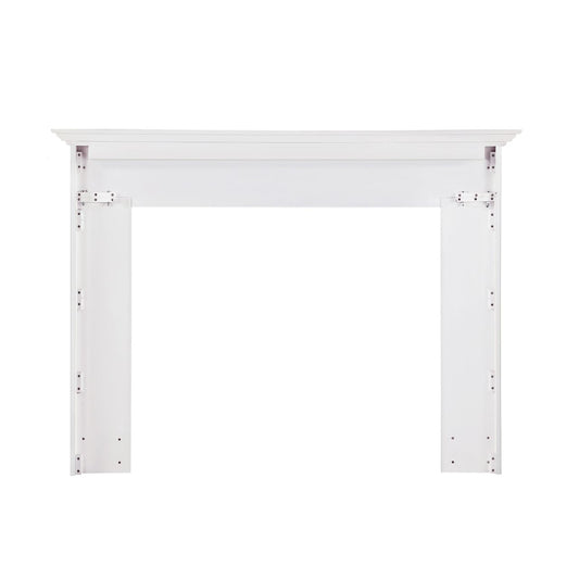 48" Marshall MDF Fireplace Mantel by Pearl Mantels - White Paint Finish