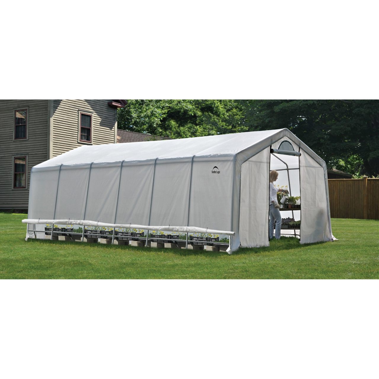 GrowIT 12' x 24' Heavy Duty Greenhouse