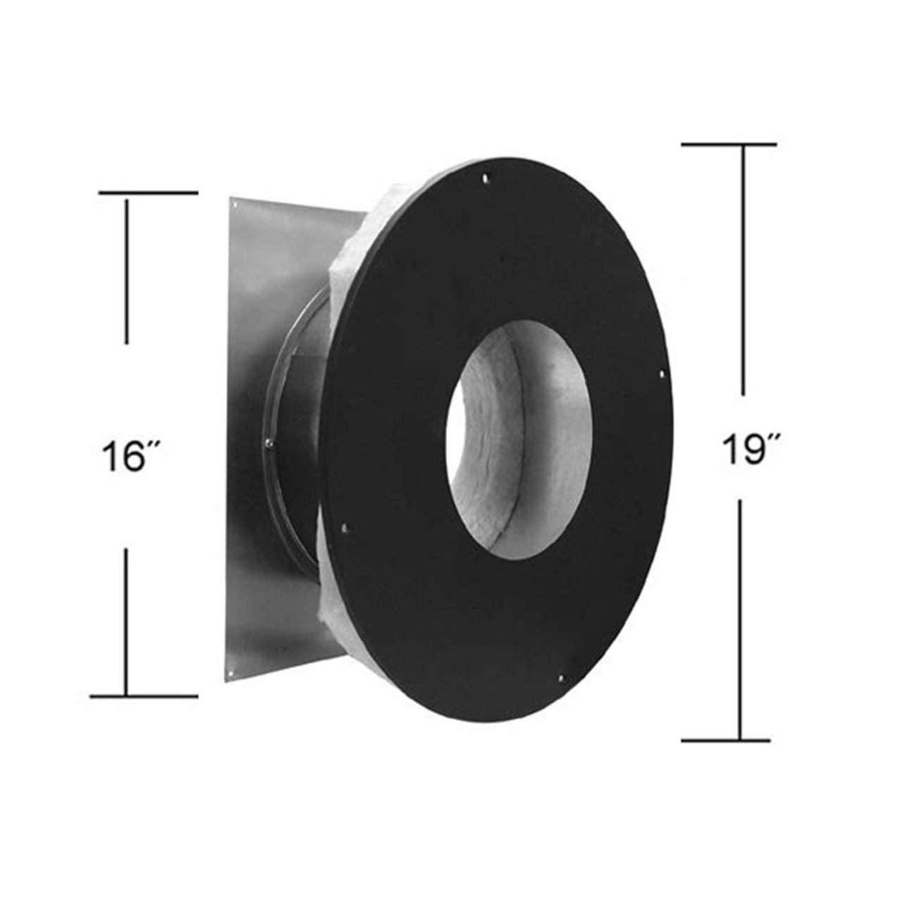 6" Selkirk Insulated Wall Thimble - 206463