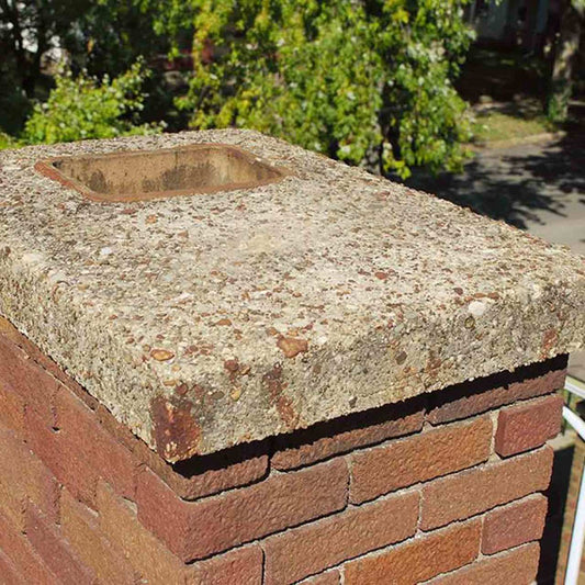 ChimneyRx Brushable Masonry Fireplace Crown Repair - 2 Gallon