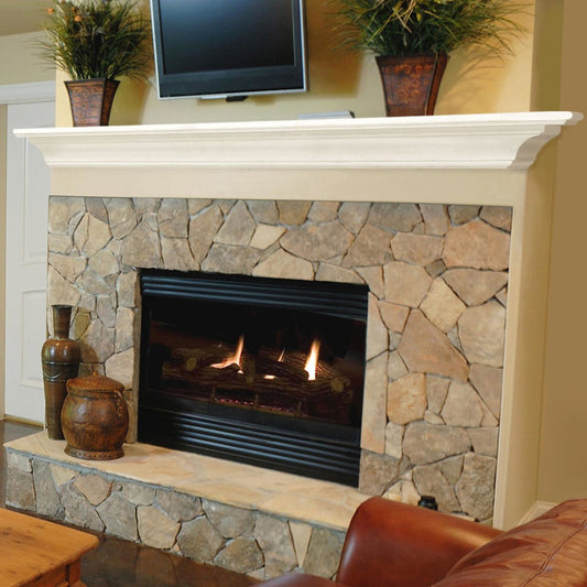 60" Crestwood Contractors Fireplace Shelf by Pearl Mantels