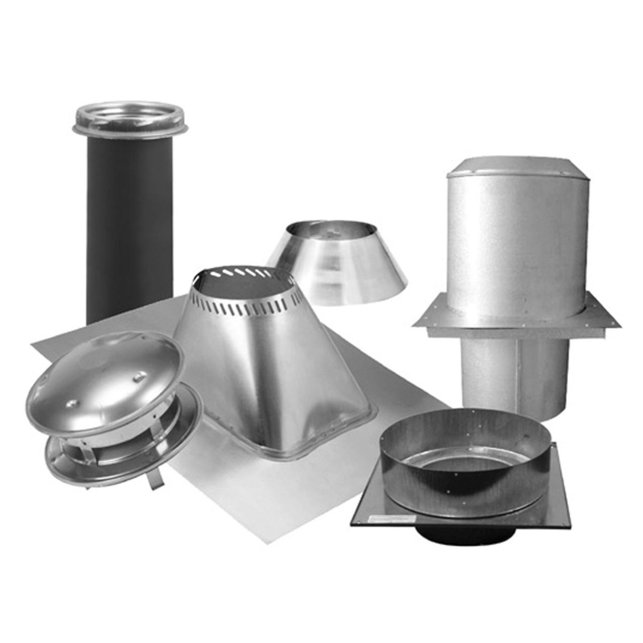 Selkirk 6'' Flat Ceiling Support Kit - 6T-FCK | Chimney Pipe