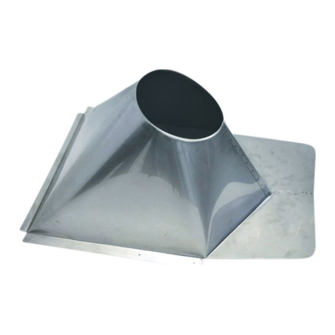 Ventis 6" Class-A Stainless Steel 7/12 To 12/12 Pitch Metal Roof Flashing - VA-FNVMR0612SS