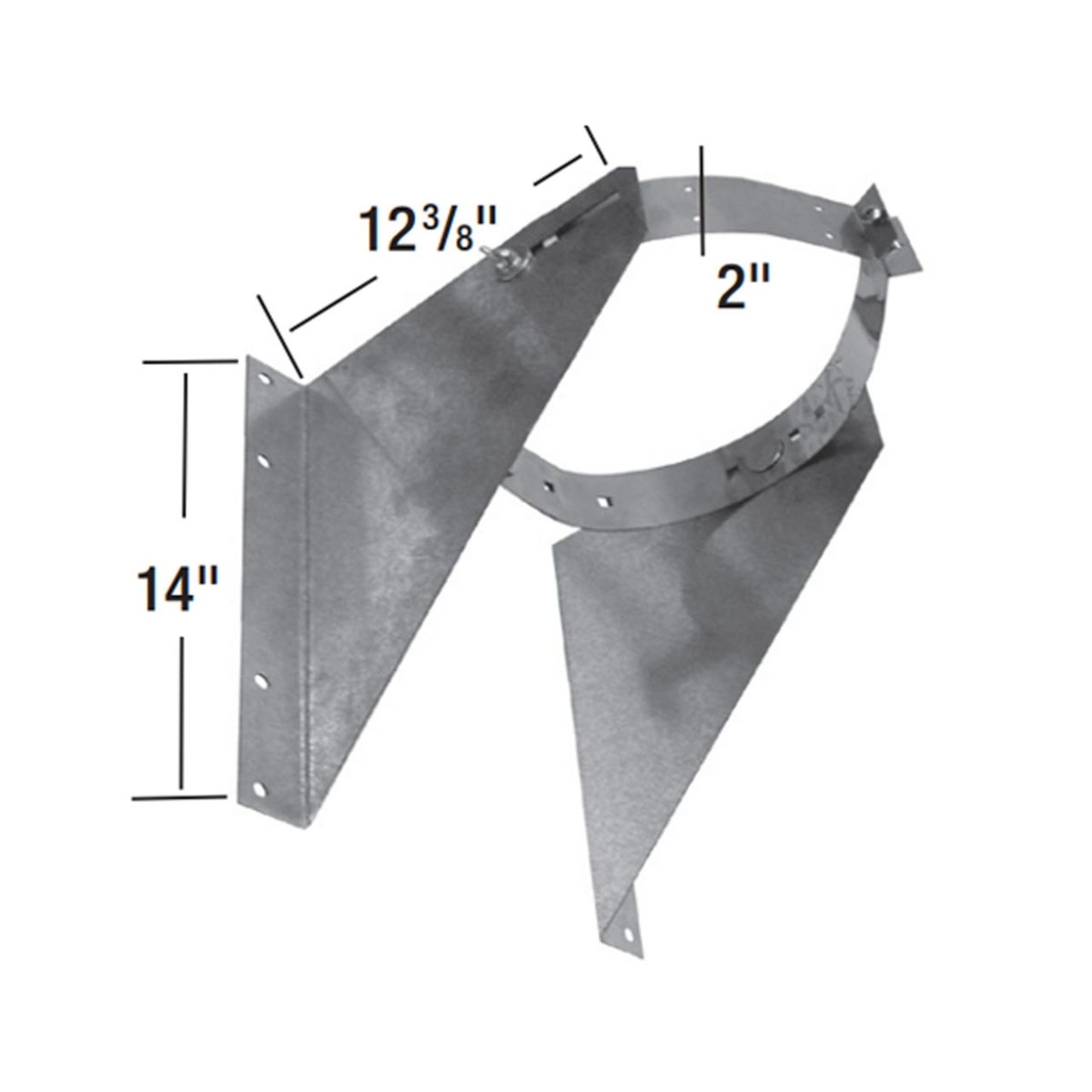 Selkirk Universal Wall/Resupport Assembly - 200260