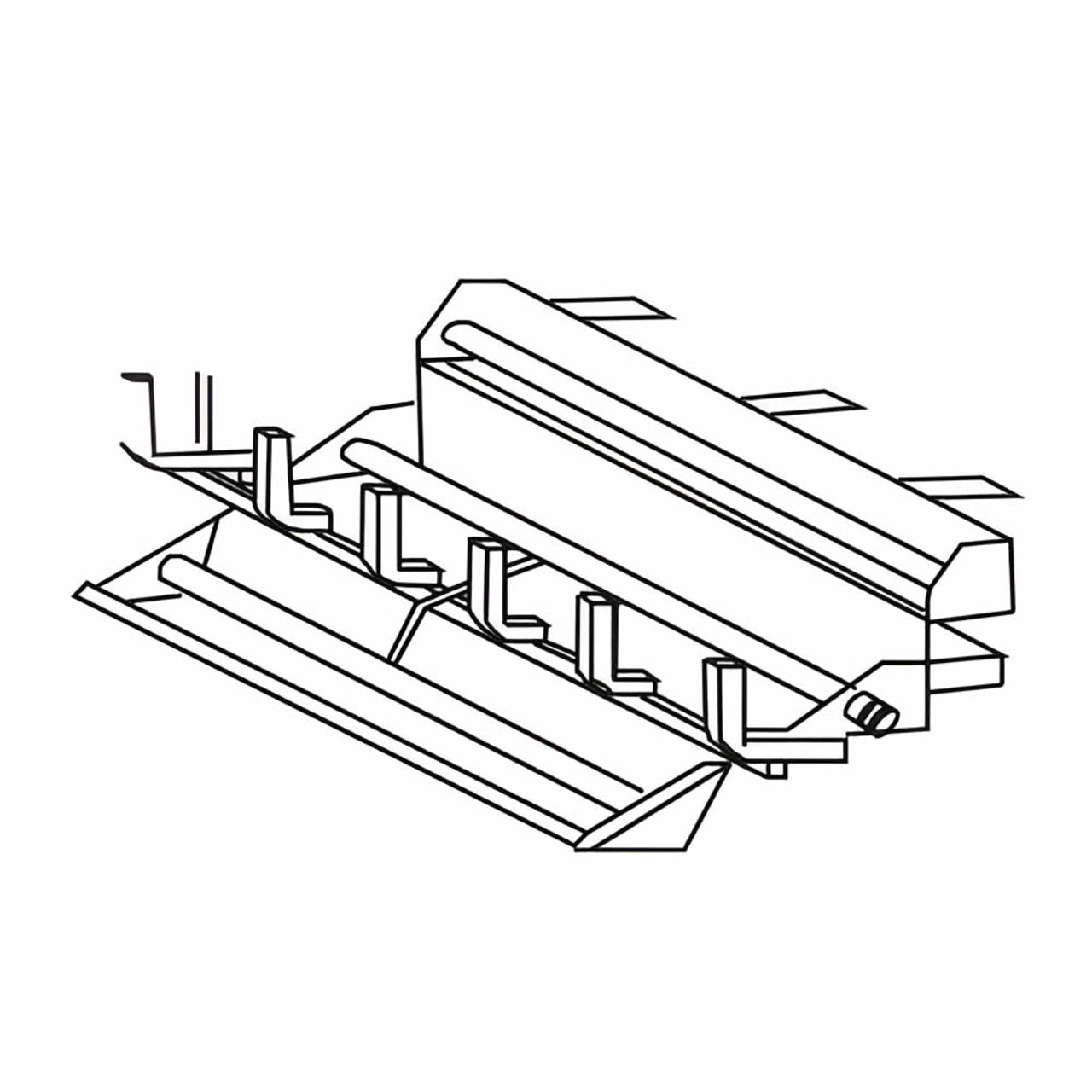 Outdoor Lifestyles 24" IPI Grand Oaks LP Burner/Hearth Kit - 3 Tier - OGO324-IPILP-HK