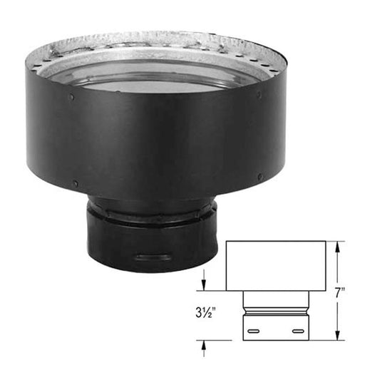 3" x 6" PelletVent Pro Chimney Adapter - 3PVP-X6