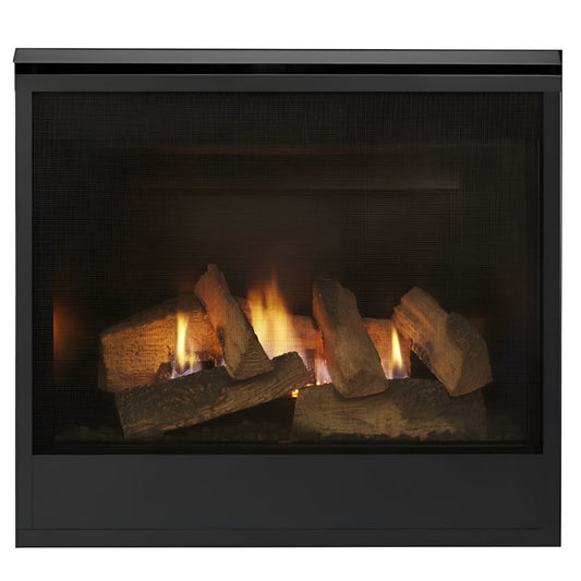 Majestic 32" Mercury Direct Vent NG Fireplace Top/Rear with Intellifire System - MERC32IN