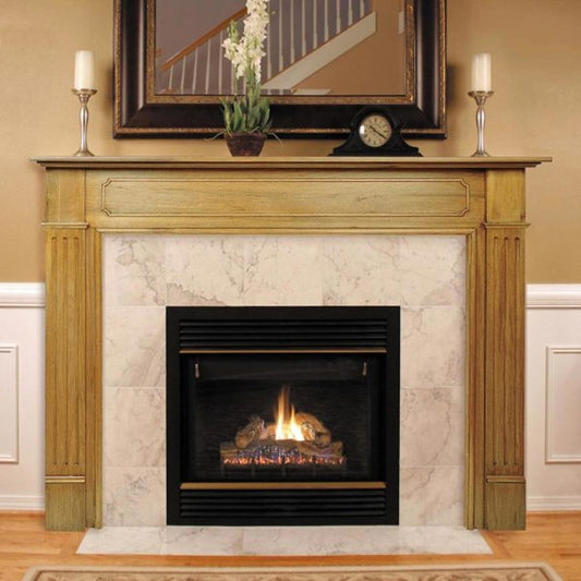 48" Williamsburg Unfinished Fireplace Surround by Pearl Mantels