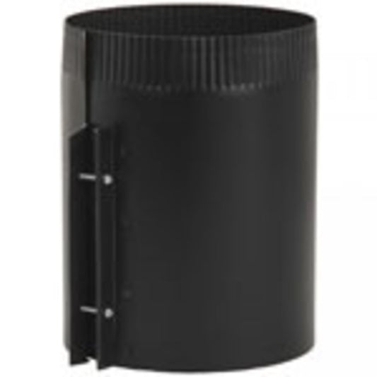 6" 24-Ga. Snap-Lock Black Draw Band Connector