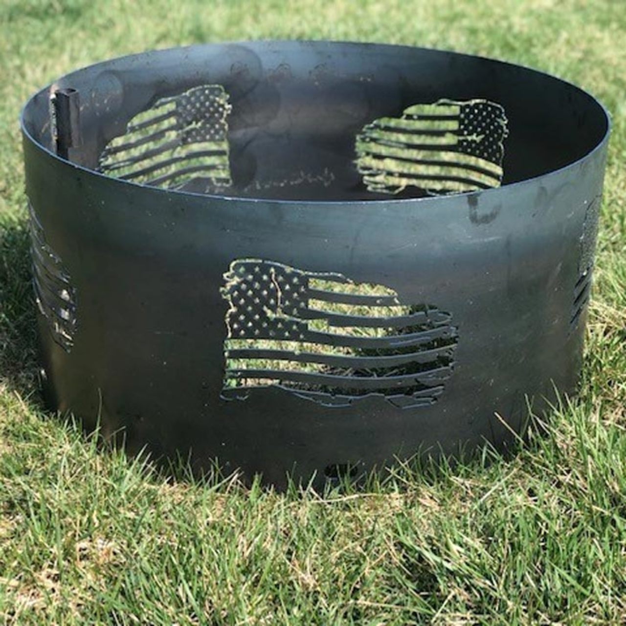 30" Wood Burning Firepit Rings - Multiple Design Options