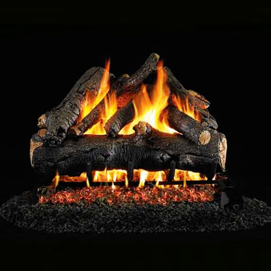 24'' Peterson Real Fyre American Oak Vented Gas Log Kit
