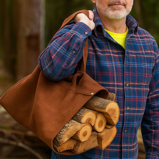 Replacement Brown Suede Leather Carrier