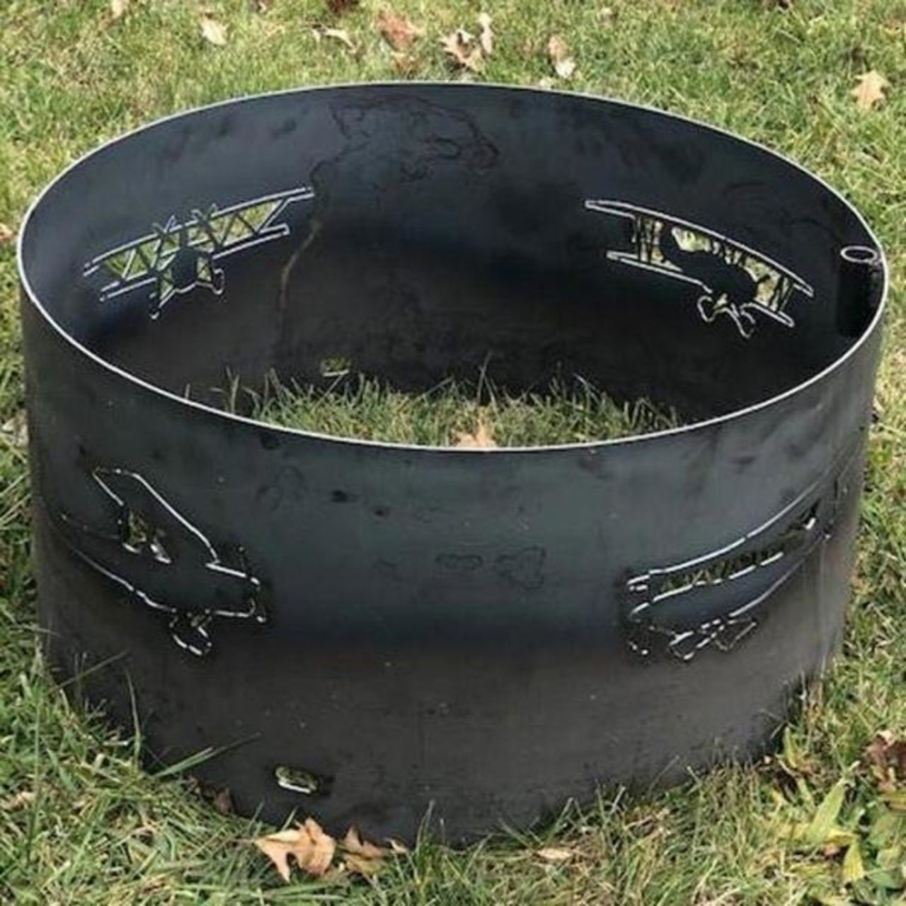 30" Wood Burning Firepit Rings - Multiple Design Options