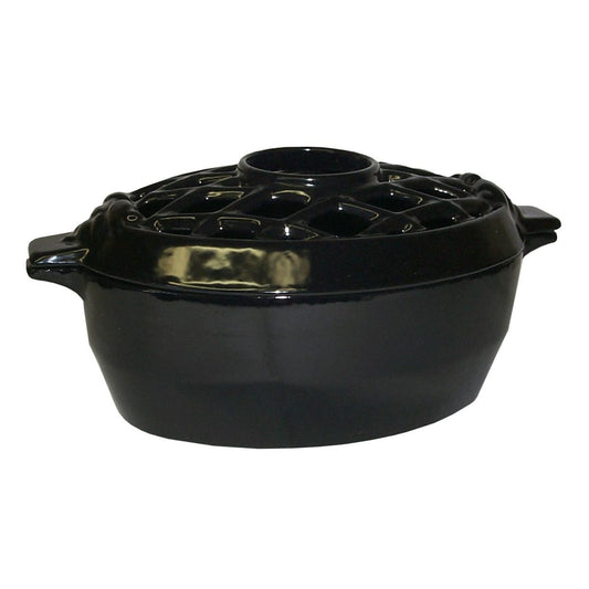 3 Qt Lattice Top Steamer - Jet Black