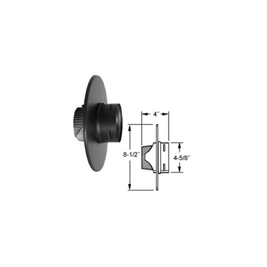 4" PelletVent Pro Flex Trim Collar - 4PCP-FTC