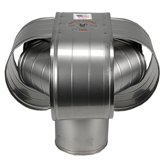 6" Stainless Vacu-Stack Chimney Cap for Class A Chimney Pipe