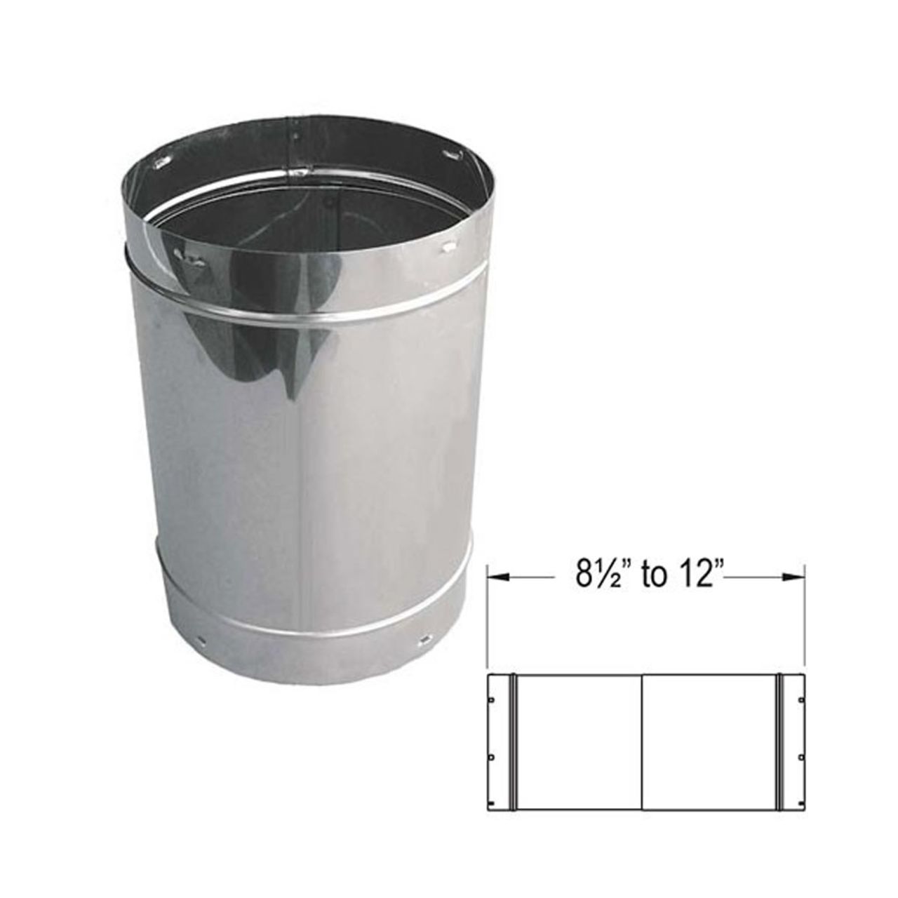 6" DuraLiner Adjustable Sleeve - 6DLR-A