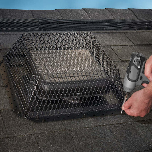 16" x 16" Black Galvanized Animal Control Screen