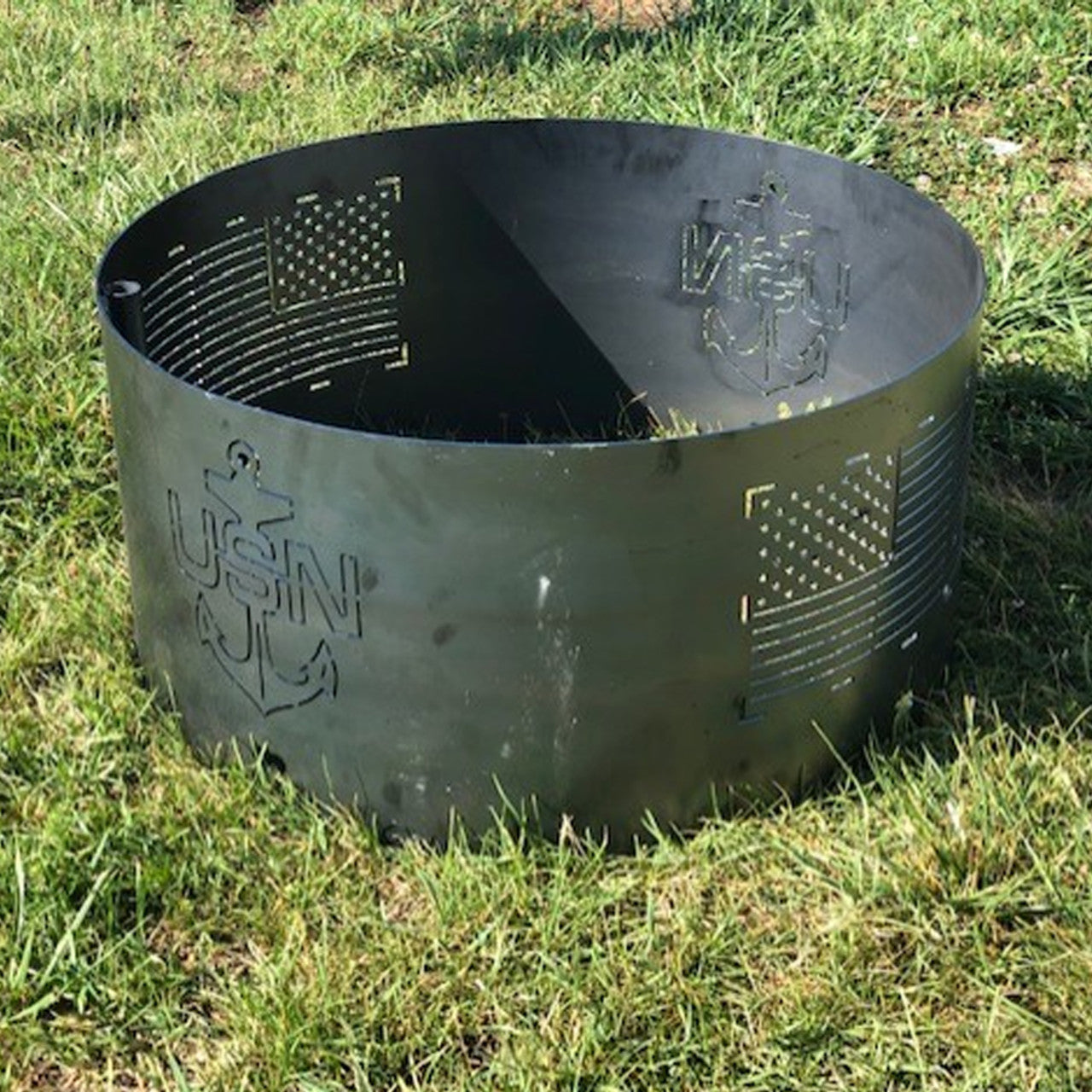 30" Wood Burning Firepit Rings - Multiple Design Options