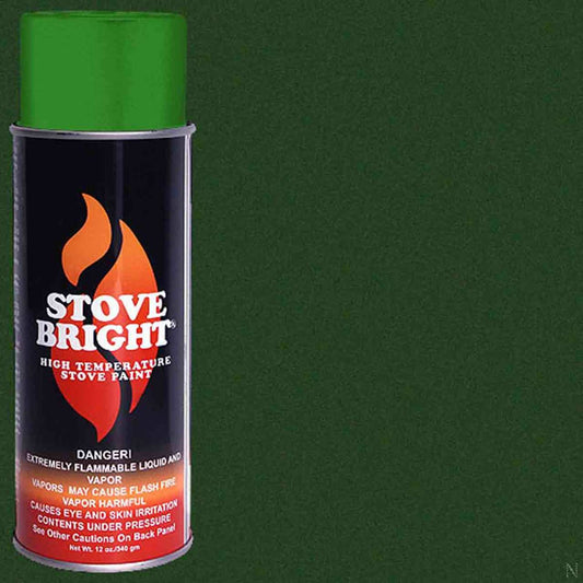Stove Bright High Temp Paint - Forest Green - 8134