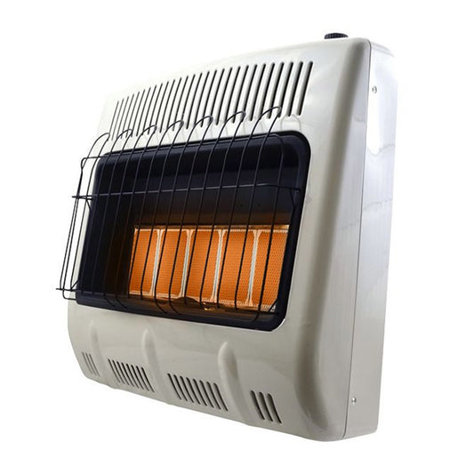 Vent Free 30,000 BTU White Radiant Natural Gas Heater- F299831