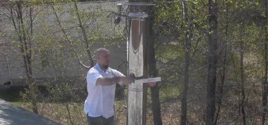 How to Install a DuraVent Extended Roof Bracket