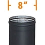 8'' HeatFab Stove Pipe