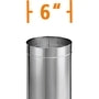 6” Stainless Steel DuraBlack Stove Pipe
