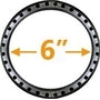 6'' DVL Double Wall Stove Pipe