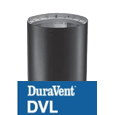 6'' DVL Double Wall Black Stove Pipe