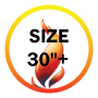 Gas Logs by Size - 30"+