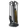 Black Fireplace Tool Sets