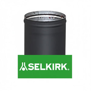 6” HeatFab Single Wall Stove Pipe