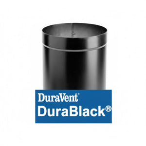 7'' DuraBlack Single Wall Stove Pipe