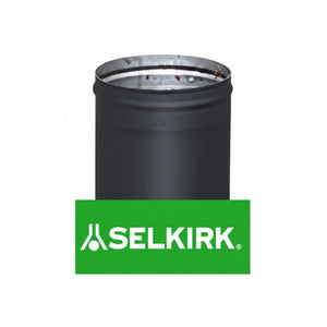 7'' Selkirk Heatfab Black Stove Pipe