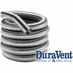 4'' DuraFlex Stainless Steel Chimney Liner