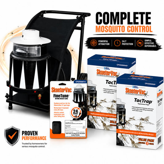 SkeeterVac SV5100 Mosquito Trap and Accessory Bundle