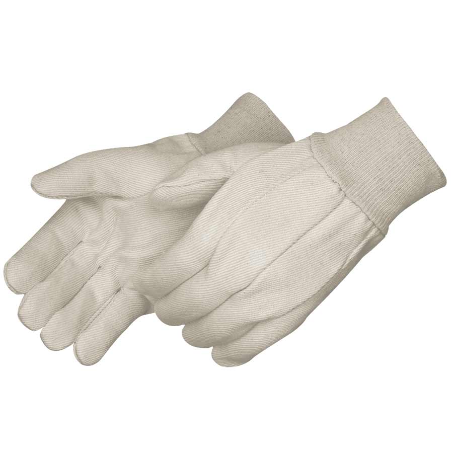 Rugged Blue GL900 Cotton Canvas Gloves, 12 Pairs