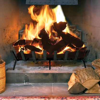28" Lifetime Fireplace Grate - Extra Heavy-Duty