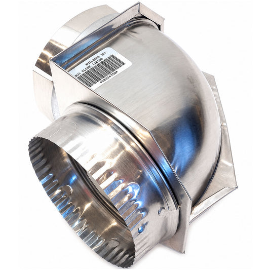 4" Close Clearance 90 Degree Dryer Vent Elbow