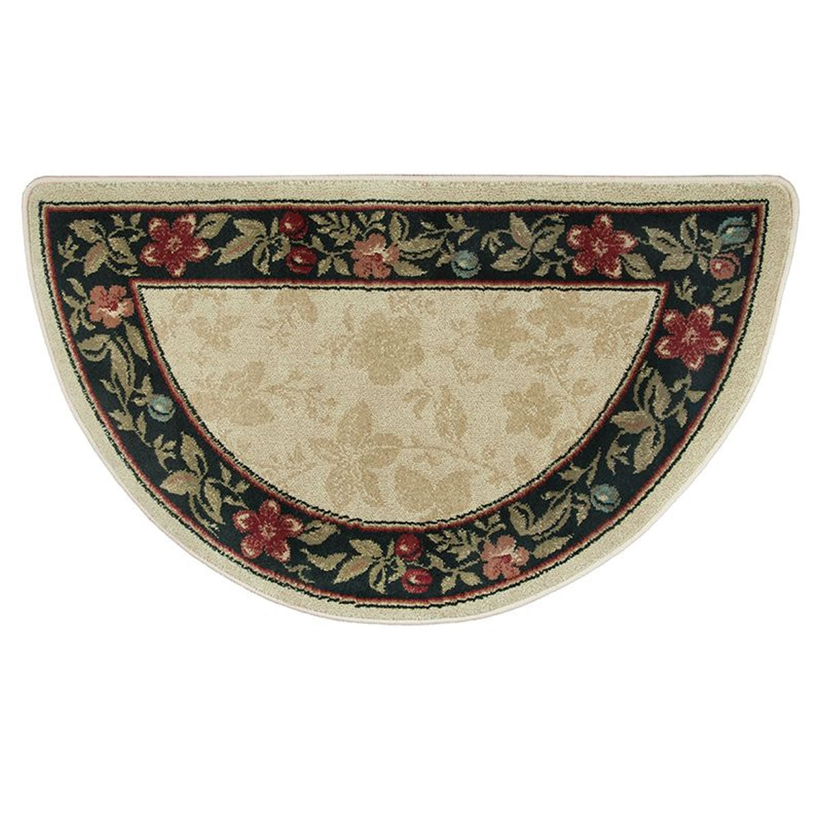 Goods of the Woods 42" x 25" Half Round Hearth Rugs
