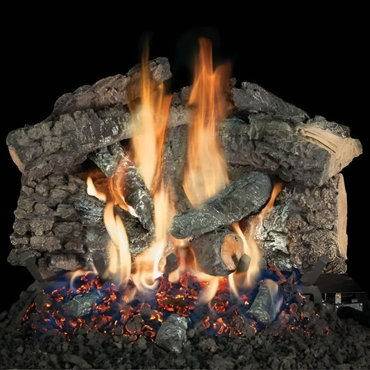 Fireside Bedford Charred Vented Gas Logs 18" - 24" - 30"