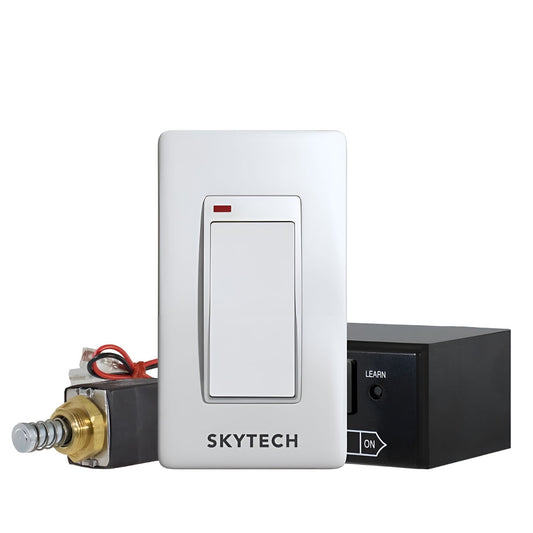 Skytech RCAF-LMF-WWS Wireless Wall Mounted On/Off Switch with Solenoid for AF-LMF Valve Kits