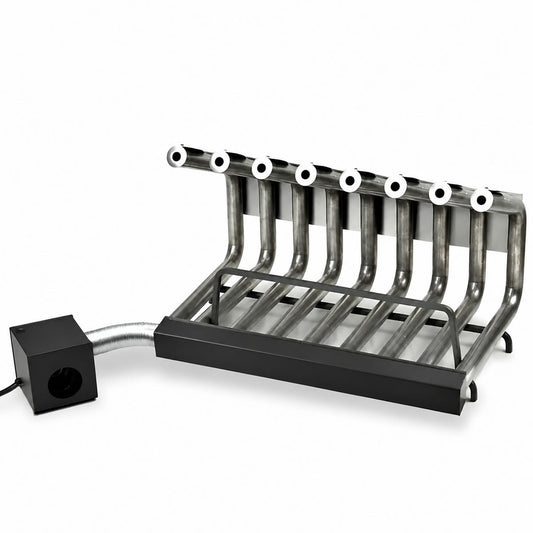 8 Tube Fireplace Heater-With Blower